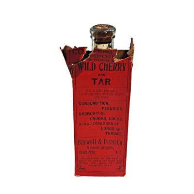 Antique Dr. King's Syrup of Wild Cherry & Tar