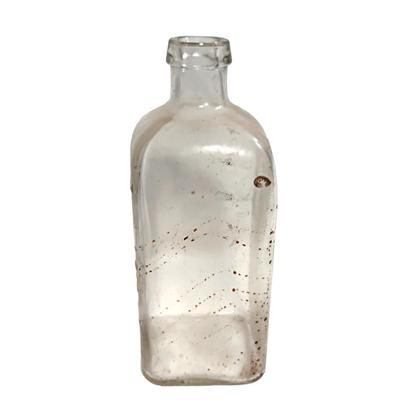 Antique Clear Glass Cork Top Rochester Germicide Co Bottle
