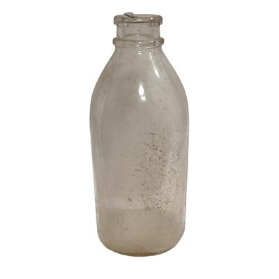 Vintage Unmarked One Quart Milk Bottle