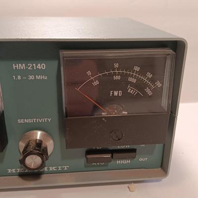 Heathkit 30 MHz Wattmeter Model HM-2140