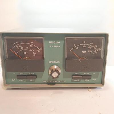 Heathkit 30 MHz Wattmeter Model HM-2140