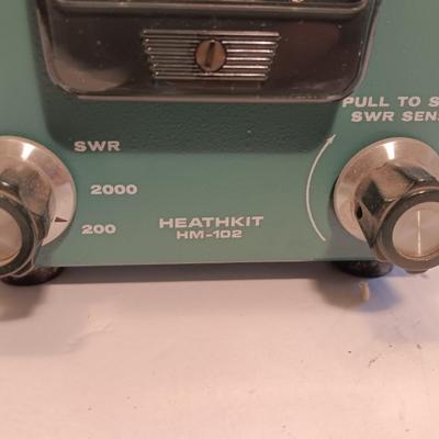 Heathkit Equipment - HF SWR Power Meter HM-102
