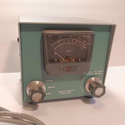 Heathkit Equipment - HF SWR Power Meter HM-102