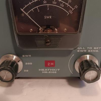 Heathkit HM-2102 VHF Power Meter SWR-meter