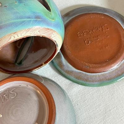 Large Lot of Signed Ceramics Pottery