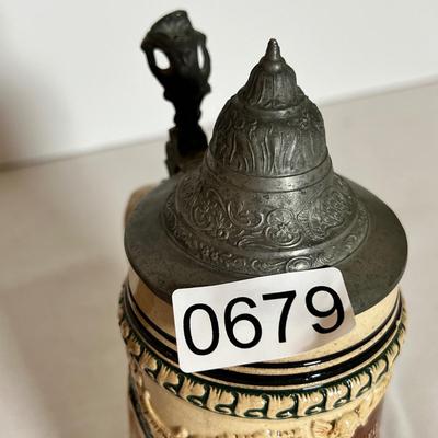 2 Vintage German Steins