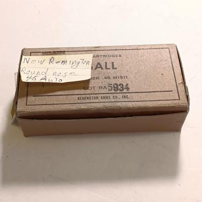 Ammunition 45 Auto new Rem Round nose