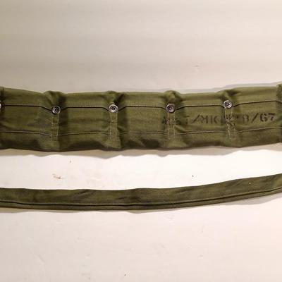 Military Ammo belt with Ammunition