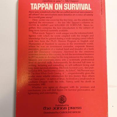 Books - Small Arms Defense against Air attack - Tappan on Survival and Citizen Soldier community defense