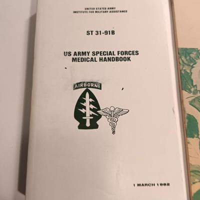 Books - Camouflage - US Army medical handbook - Small Arms Defense Against Air Attack