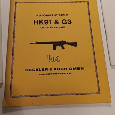 Books - Operators Manual for AK-47 Automatic HK91 & G3 - FAL User Manual Light auto rifle Cal. 7.62 mm