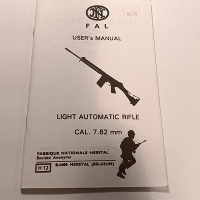 Books - Operators Manual for AK-47 Automatic HK91 & G3 - FAL User Manual Light auto rifle Cal. 7.62 mm