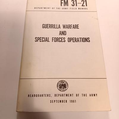 Books - FM 5-25 Explosives and Demolitions US ARMY AND FM 31-21 Guerrilla warfare and special operations