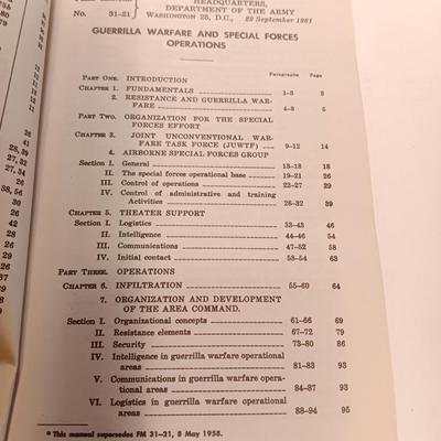 Books - FM 5-25 Explosives and Demolitions US ARMY AND FM 31-21 Guerrilla warfare and special operations