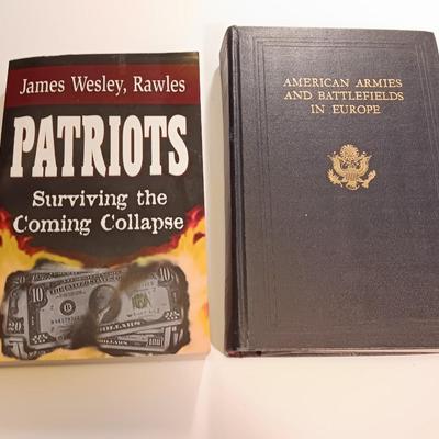Books - Patriots surviving the coming Collapse & American Armies and battlefields in Europe