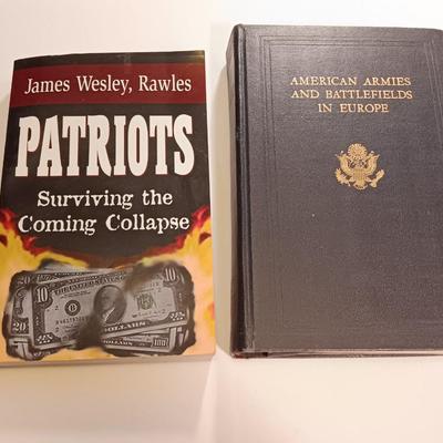 Books - Patriots surviving the coming Collapse & American Armies and battlefields in Europe