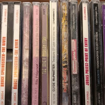 Music on CD -Johnny Cash - Bruce Springsteen - Judas Priest - Iron Maiden and so many more!