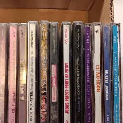 Music on CD -Johnny Cash - Bruce Springsteen - Judas Priest - Iron Maiden and so many more!