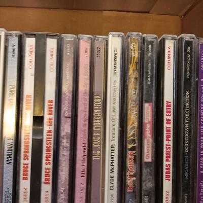 Music on CD -Johnny Cash - Bruce Springsteen - Judas Priest - Iron Maiden and so many more!