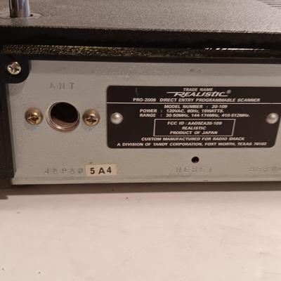 Realistic Direct Entry Programmable Scanner