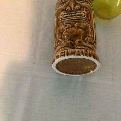 U657 Vintage Leilani Tiki Tumblers Lot