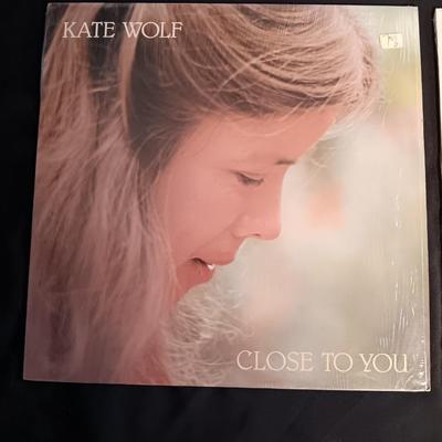 Three Kate Wolf Vinyl Albums - LP Records