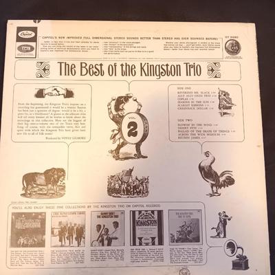 Vinyl Albums - The Kingston Trio Four LP Records