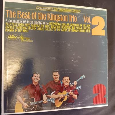 Vinyl Albums - The Kingston Trio Four LP Records