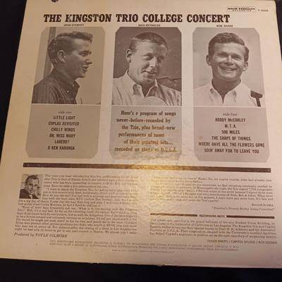 Vinyl Albums - The Kingston Trio Four LP Records