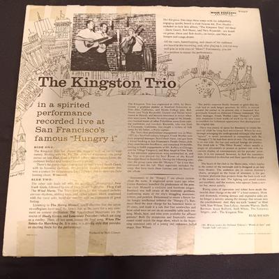 Vinyl Albums - The Kingston Trio Four LP Records
