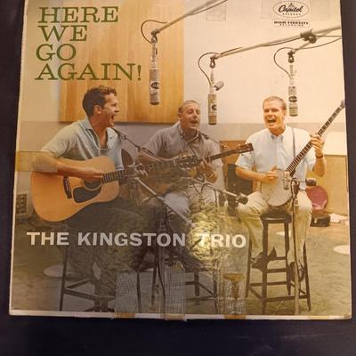 Vinyl Albums - The Kingston Trio Four LP Records