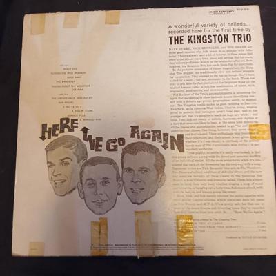 Vinyl Albums - The Kingston Trio Four LP Records