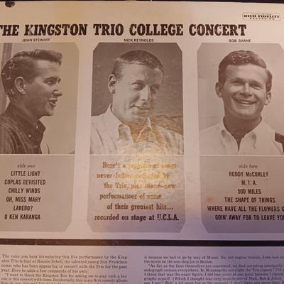 Vinyl Albums - The Kingston Trio Four LP Records