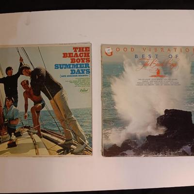 The Beach Boys Two Vinyl Albums - LP records