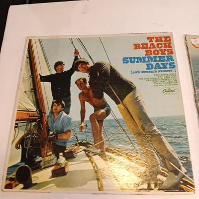The Beach Boys Two Vinyl Albums - LP records
