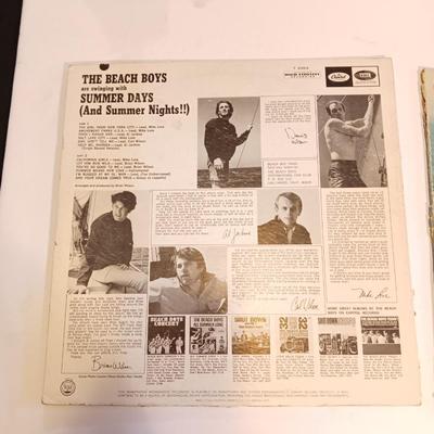 The Beach Boys Two Vinyl Albums - LP records