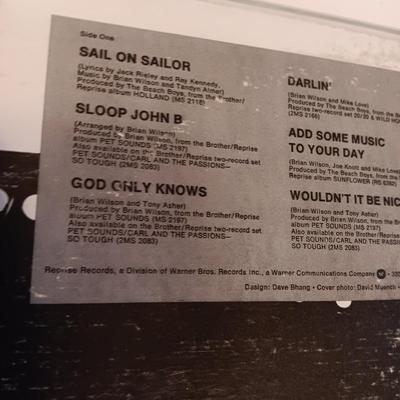 The Beach Boys Two Vinyl Albums - LP records