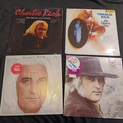 Vinyl Albums - Charlie Rich LP records