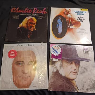 Vinyl Albums - Charlie Rich LP records