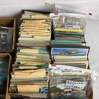 U665 Vintage Assorted Postcards Large Lot