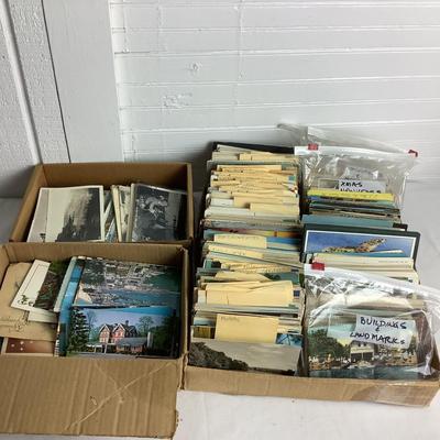 U665 Vintage Assorted Postcards Large Lot