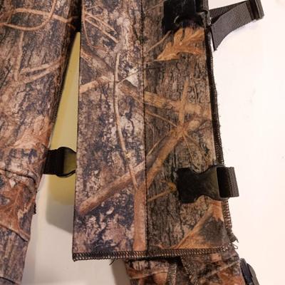 Camouflage Snake Guards Snake proof large shin guards.
