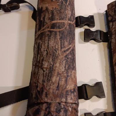 Camouflage Snake Guards Snake proof large shin guards.
