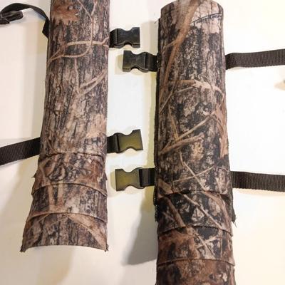 Camouflage Snake Guards Snake proof large shin guards.
