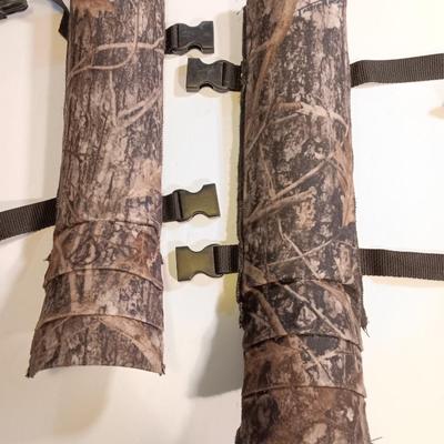 Camouflage Snake Guards Snake proof large shin guards.