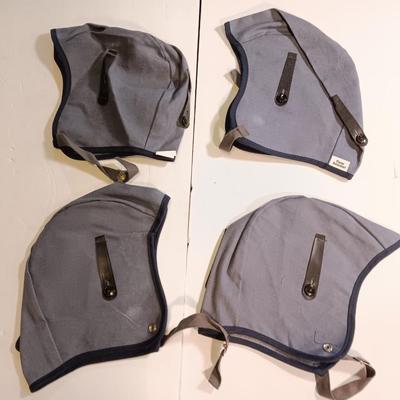 Four FIRE RETARDENT hard hat liners - caps - hats - hood