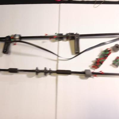 Two blow dart guns with darts - Ninja gun