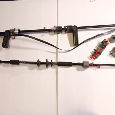 Two blow dart guns with darts - Ninja gun