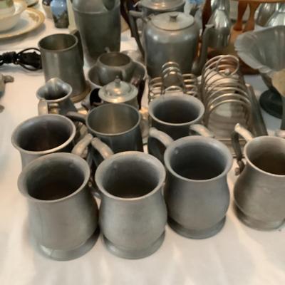 U670 Large Assorted Pewter Lot