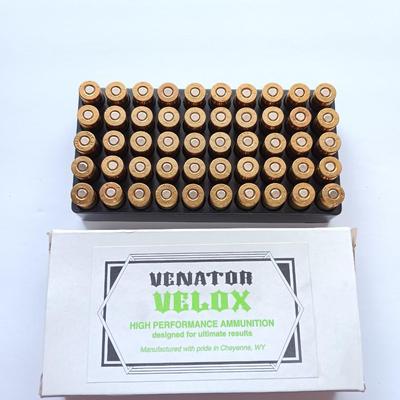 Venator Ballistics Velox High Performance Ammunition 45 ACP 185 GR JHP Ammunition